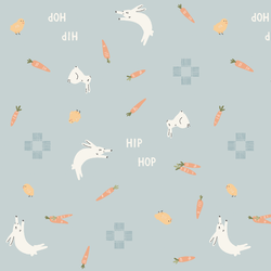 Hip Hop Easter in Sky Blue