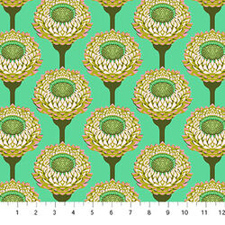Strawflower in Aqua