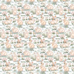 Little Bunny Burrows in Springtime