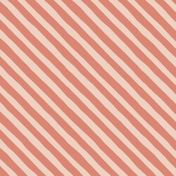 Rogue Stripe in Desert Rose and Shell