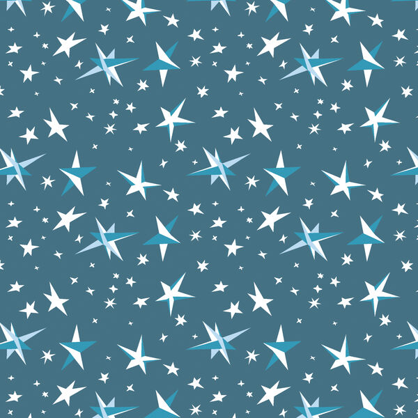 Starry Night in Dark Sky