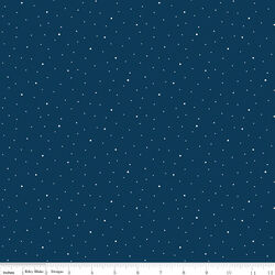 Dapple Dot in Oxford Blue