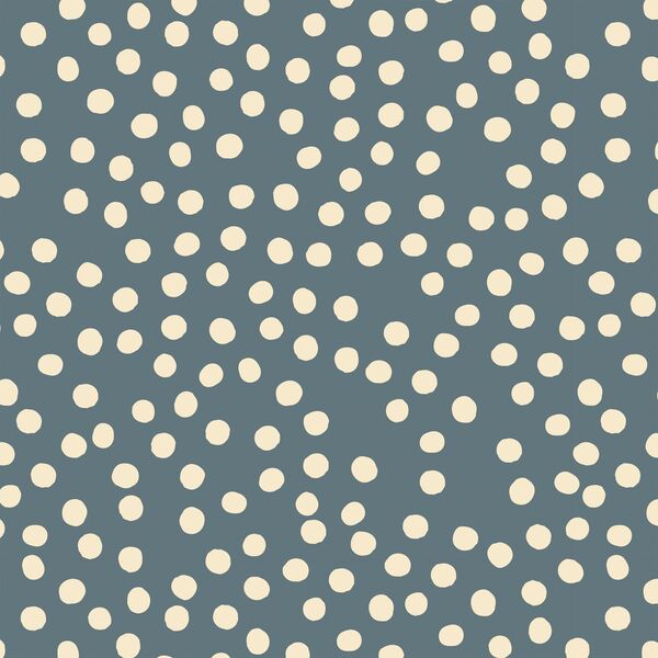 Tossed Dot in Blue
