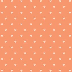 Tiny Hearts in Coral