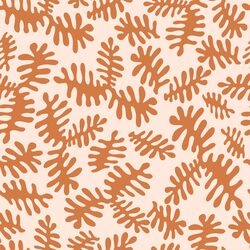 Matisse Floral in Caramel on Pink Glow