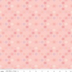 Floral Hexies in Blush