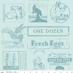 Easter Ads in Aqua