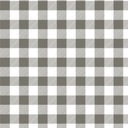 Medium Buffalo Plaid in Greige