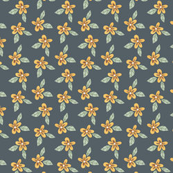 Tropical Floral in Deep Sea