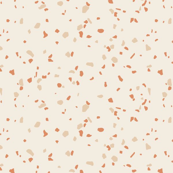 Sea Glass in Summer Coral