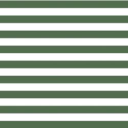 Horizontal Candy Stripe in Kale