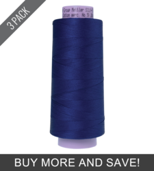 Imperial Blue (9150-1304) - Silk Finish Cotton 50wt - 2000 Yards (3 Pack)