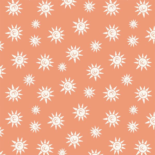 Sunny Days in Peach