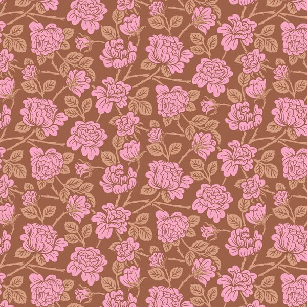 Winding Briar Rose in Dreamy Afternoon