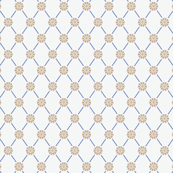 Interlace Florets in Pearl