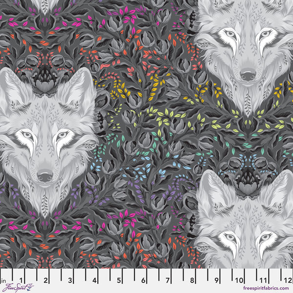 Wolf of Pink Street in Carbon
