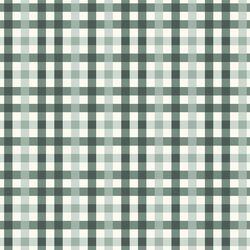 Woodland Gingham in Forest