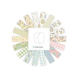 Peter Rabbit Spring 2.5" Strip Roll