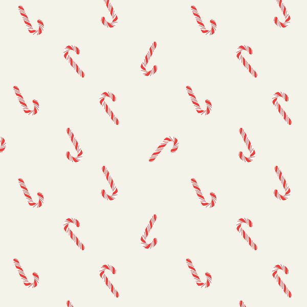 Sweet Candy Canes in Vintage
