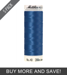 Blue Bird (3406-3710) - Poly Sheen - 220 Yards (5 Pack)