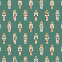 Toy Drummer in Frosty Green