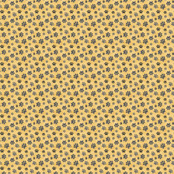 Paw Prints in Gold