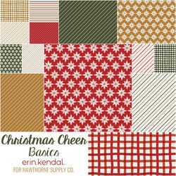 Christmas Cheer Basics Fat Quarter Bundle