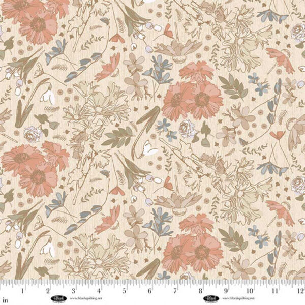 Flowers in Ivory
