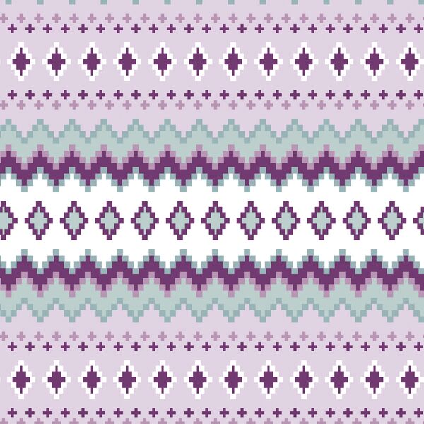 Winter Fair Isle in Jewel