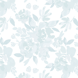 Royal Garden in Soft Blue