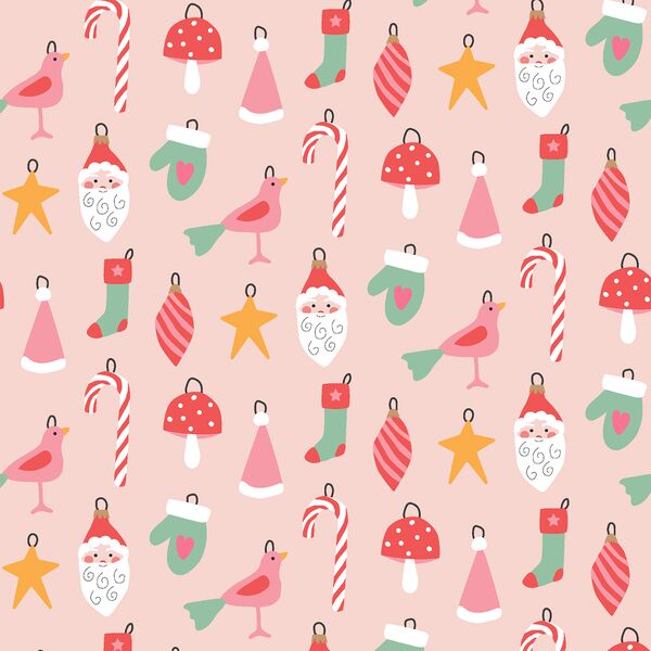 Ornaments in Pink Marshmallow