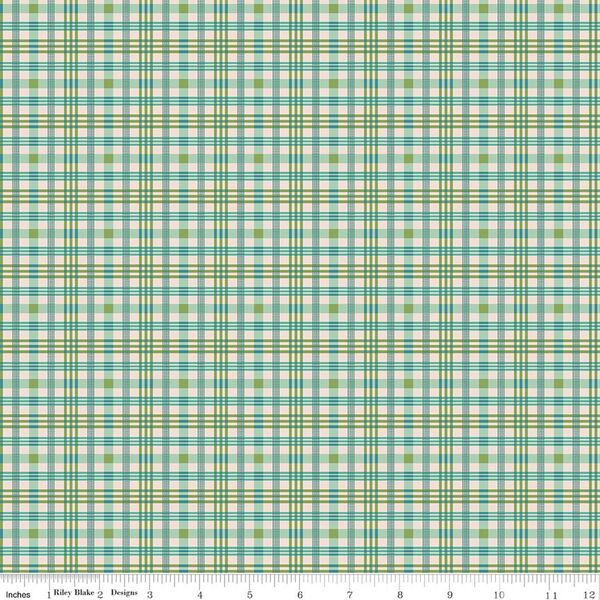Plaid in Sea Glass