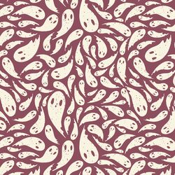 Ghostly Gaze in Dried Rose