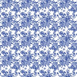 Small Royal Garden in Bright Indigo