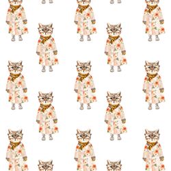 Little Miss Kitty in White