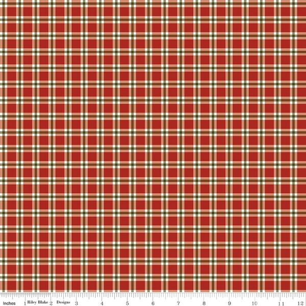 Plaid in Red