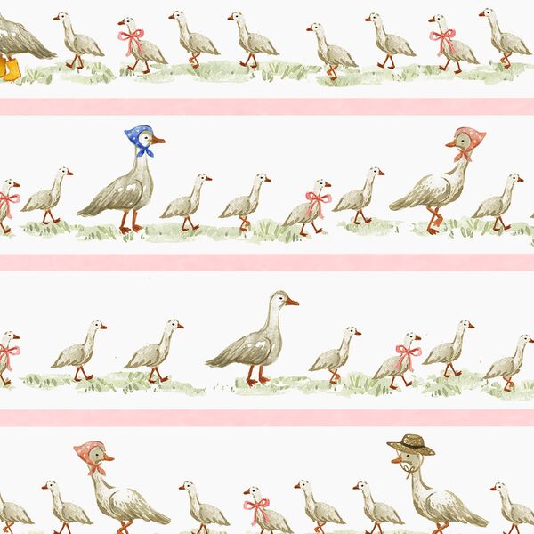 Goose Parade in Pink