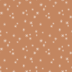 Snow Stars in Gingerbread