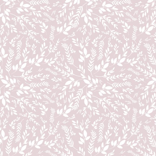 Wild Foliage in Rose Mist