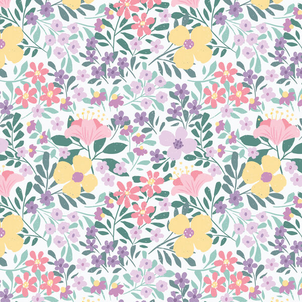 Floral Springtime in Garden