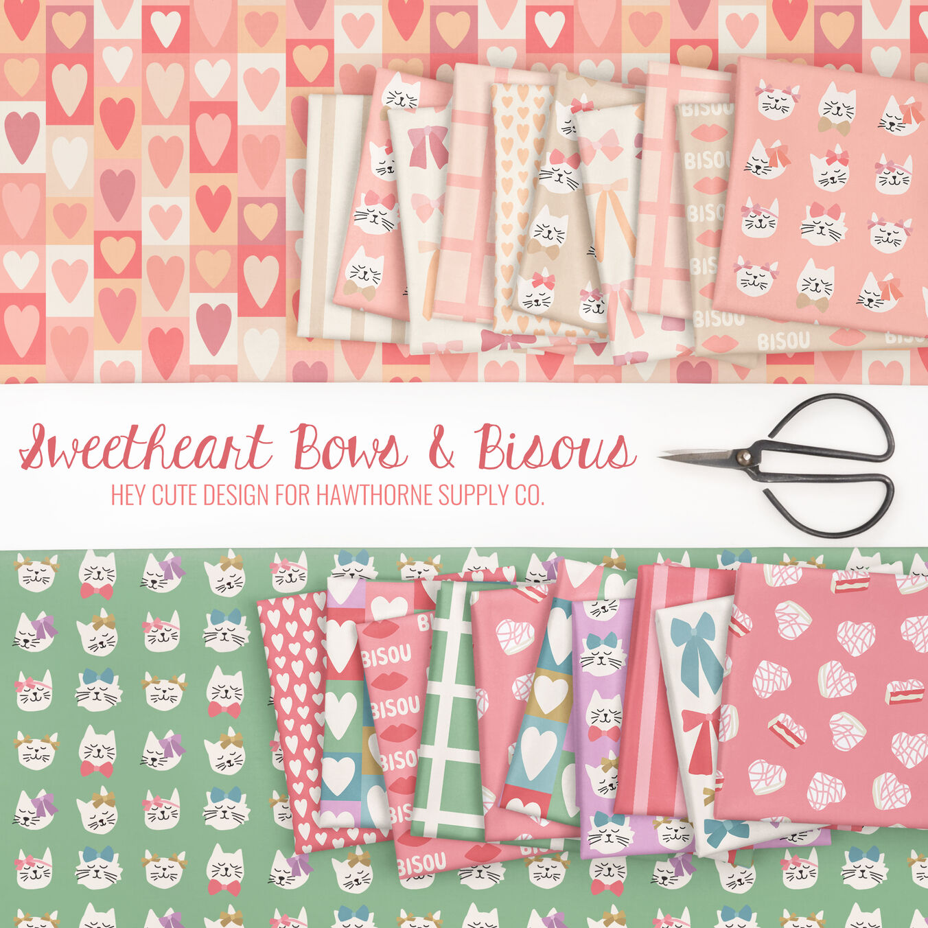 Sweetheart Bows and Bisous Poster Image