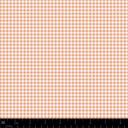 Mercerie Gingham in Peach Cream