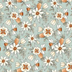 Farm Bouquet in Aqua