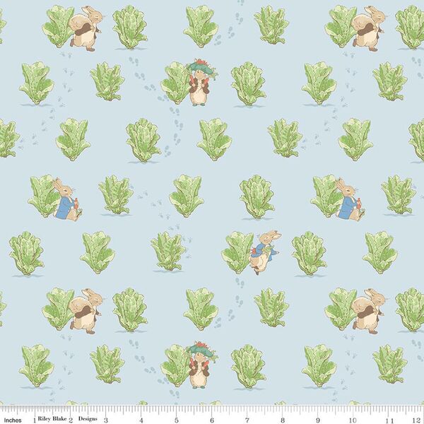 Lettuce Patch in Blue