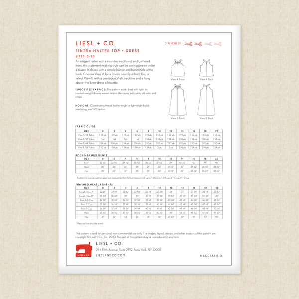 how to make homemade ranch salad dressing LIESL + CO • Sintra Halter Top + Dress Sewing Pattern – The Draper's  Daughter main image 0