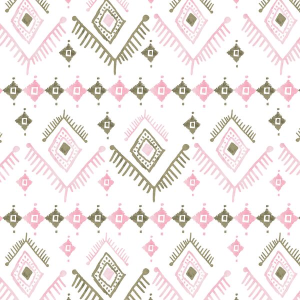 Ikat Stripe in Daydreamer