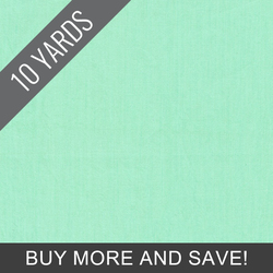 Artisan Cotton Yarn-Dye in Aqua Light Aqua - 10 Yard Bolt
