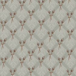 Vintage Blooms in Robin Blue