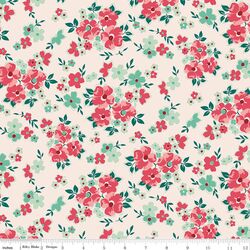 Floral in Latte