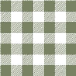 Buffalo Plaid in Olive